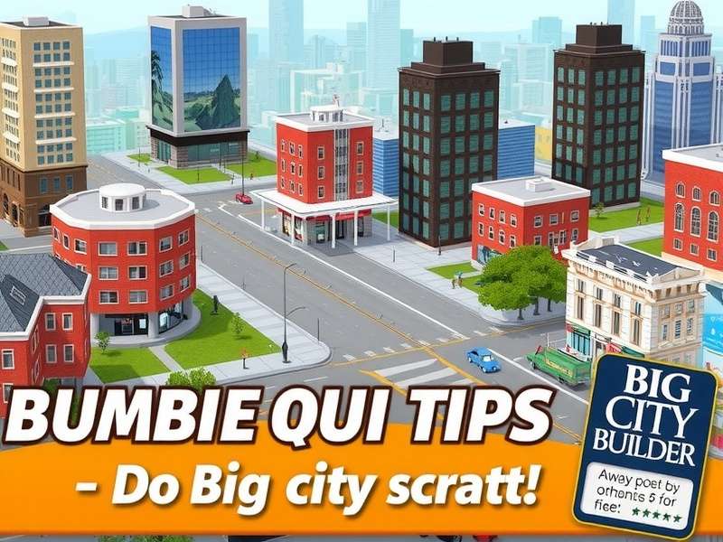 Big City Builder Game Screenshot